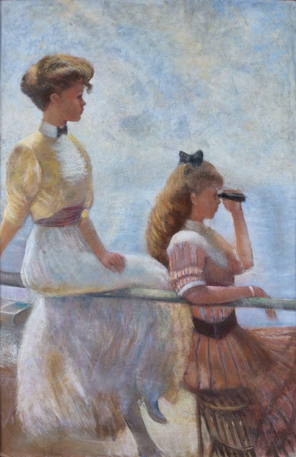 Julij Jul'evic (1882) Klever comparable auction result: studio of miguel canals spanish 1925 1995 gazing out to sea after jul