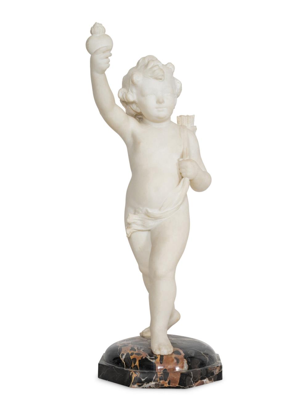 Donatello Gabbrielli comparable auction result: donatello gabbrielli italian 1884 1955 cupid holding flaming heart aloft