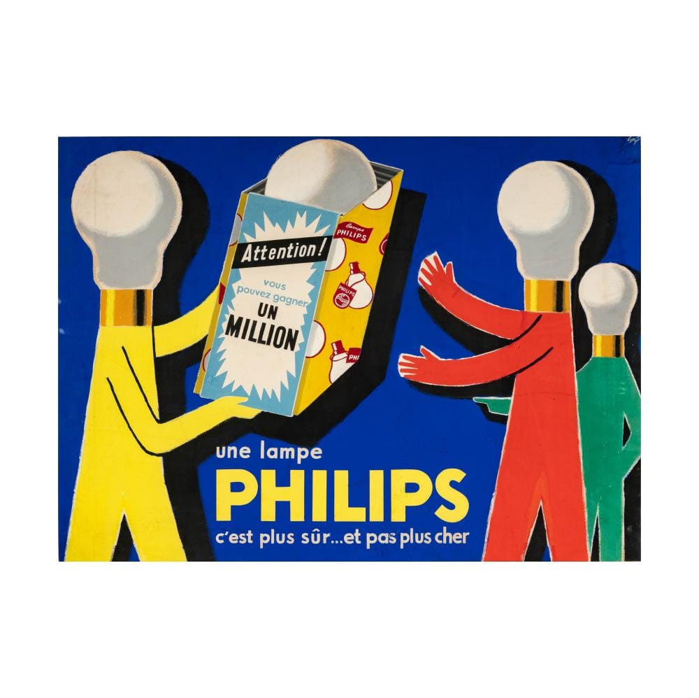 Guy Georget comparable auction result: guy georget 1911 1992 une lampe philips