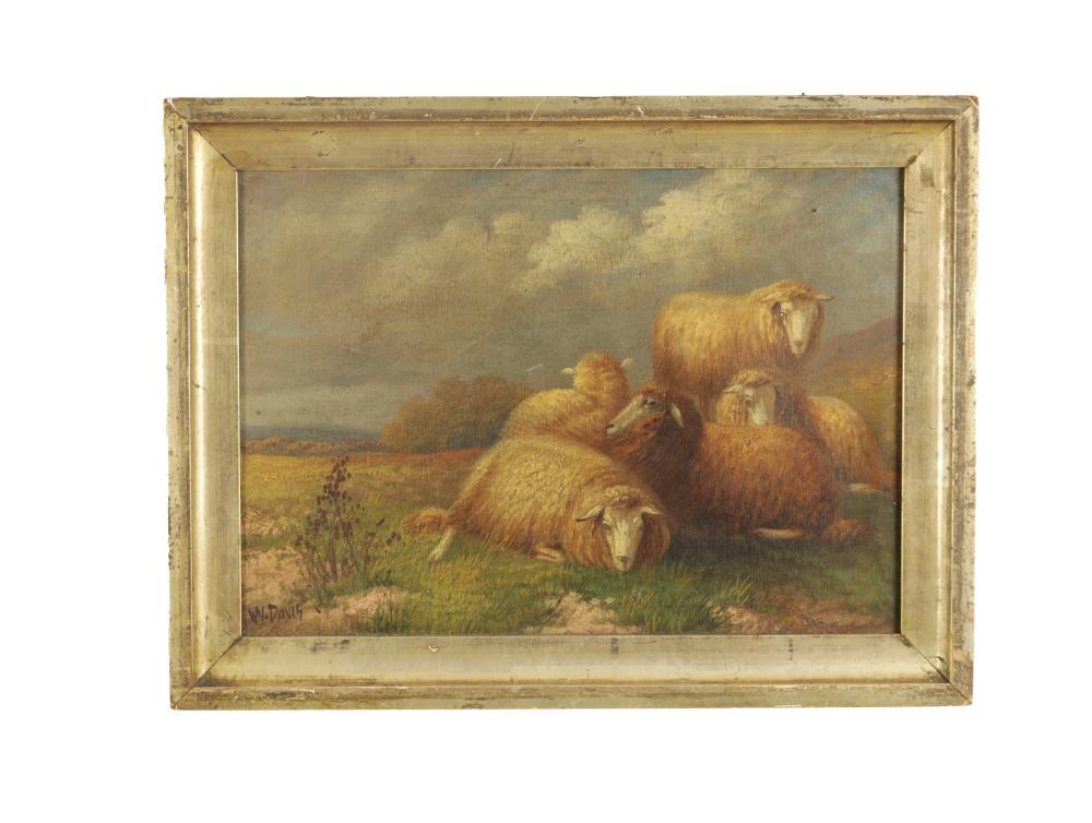 William Henry Davis comparable auction result: william henry davis 1786 1865 a 19th century oil on canvas sheep on moorland