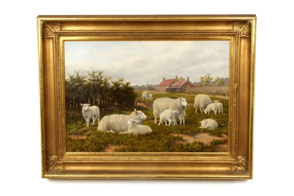 Joseph Dixon Clark comparable auction result: joseph dixon clark 1849 1944 oil on canvas