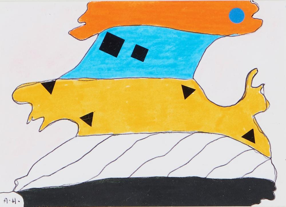 Ana Hatherly comparable auction result: ana hatherly 1929 2015 untitled