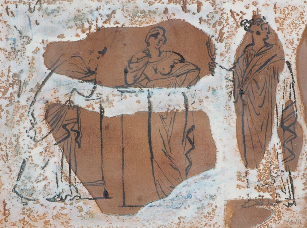Eileen Agar comparable auction result: eileen agar 1899 1991 three figures 1944