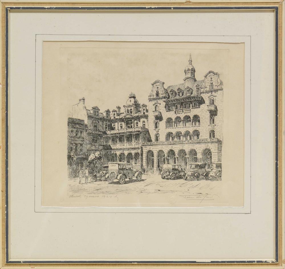 tinus de jongh sa 1885 1942 etching church square signed titled dated 1924 in pencil 25 x 30 sheet size · 5th Avenue Auctioneers · 2025-06-29 Tinus de Jongh comparable auction result: tinus de jongh sa 1885 1942 etching church square signed titled dated 1924 in pencil 25 x 30 sheet size