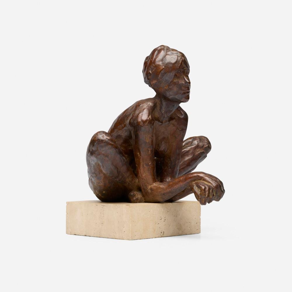 Paul Theodore Granlund comparable auction result: paul granlund crouching girl
