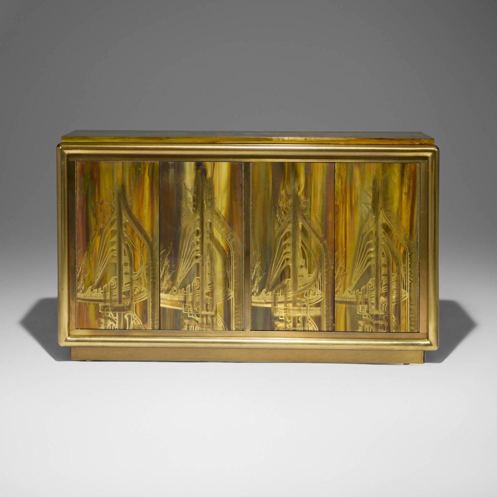 Bernhard Rohne comparable auction result: bernhard rohne prototype cabinet