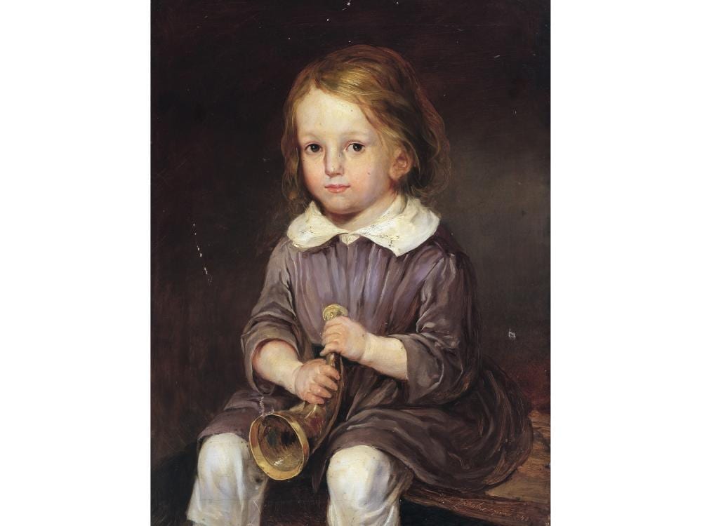 Josef (1800) Kriehuber comparable auction result: josef johann zasche gablonz 1821 1881 vienna