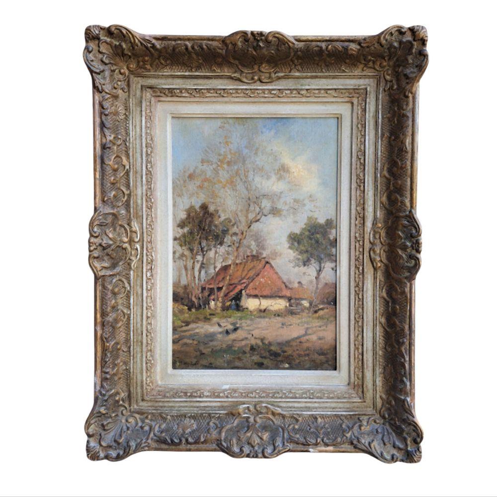Marie Joseph Léon Iwill comparable auction result: marie joseph l on iwill 1850 1923 paysage de boulogne sur mer 1890 h