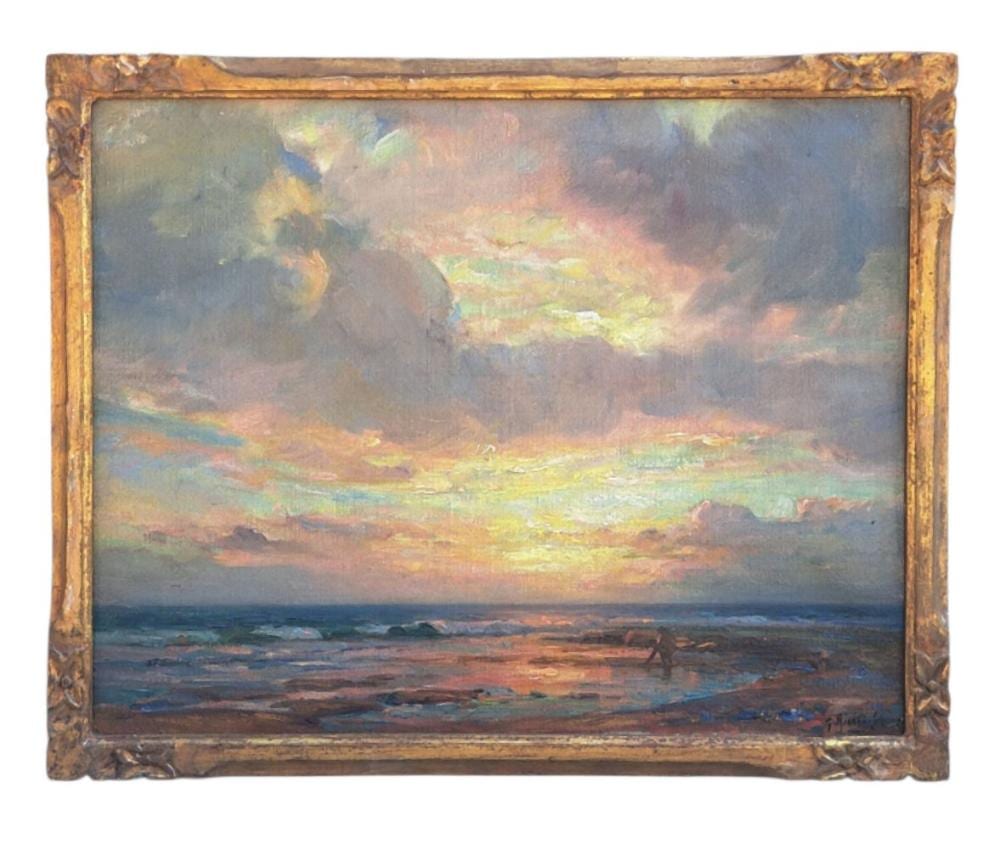 Georges R. Ricard-Cordingley comparable auction result: georges r ricard cordingley 1873 1939 effet du soleil couchant sur la