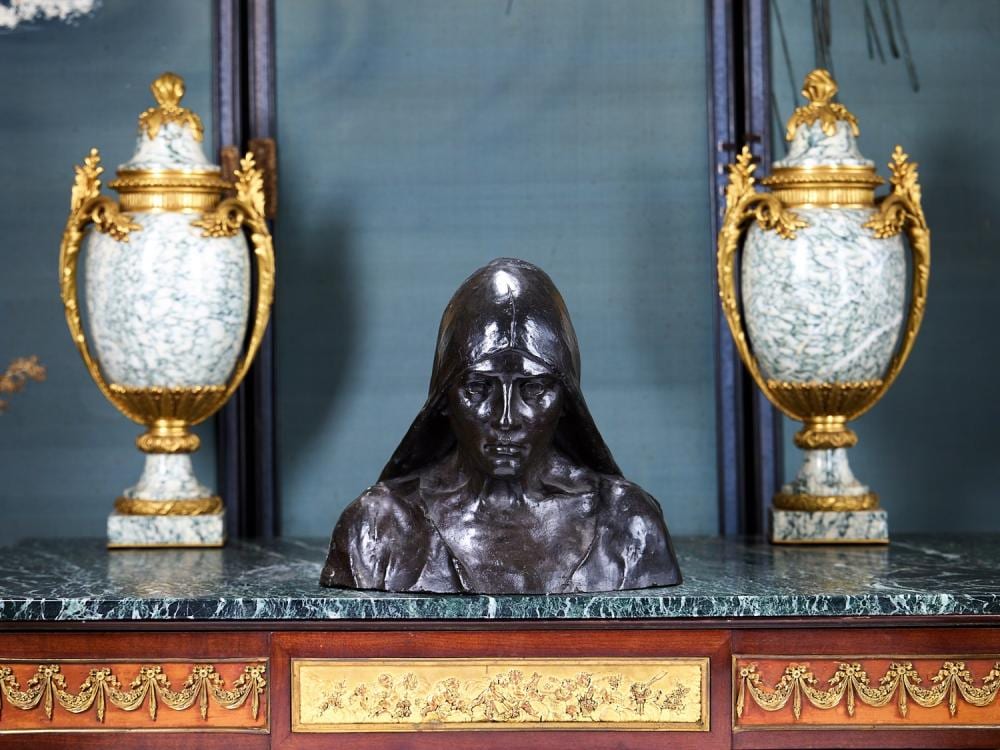 Emile Jespers comparable auction result: emile jespers 1862 1918 a bronze buste d un debardeur