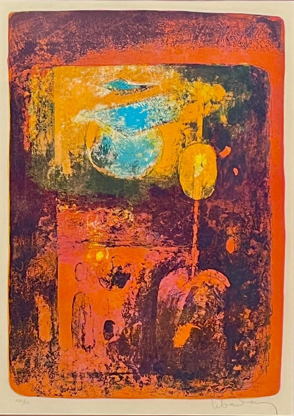 Dang Lebadang comparable auction result: dang lebadang 1921 2015 limited edition 21 150 color serigraph signed