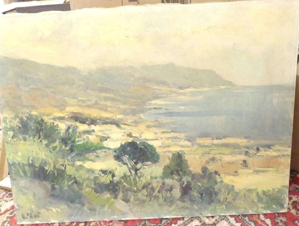 Otto (1898) Wild comparable auction result: otto wild 1898 1971 adria uferlandschaft l leinen reinigungsbed rftig 45x60 cm