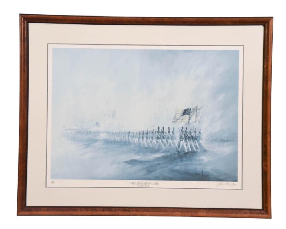 ben maile signed print the long gray line · Greenwich Auction · 2025-07-01 Ben Maile comparable auction result: ben maile signed print the long gray line