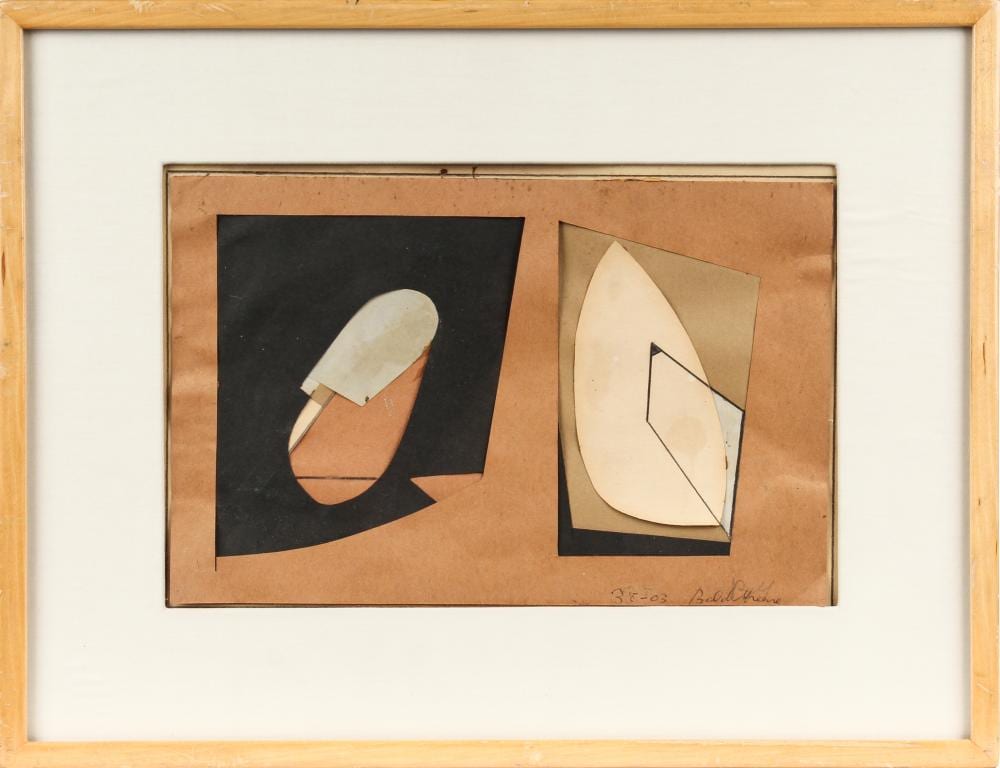 balcomb greene american 1904 1990 untitled 38 03 signed abstract collage · Hoch LTD. · 2025-07-06 Balcomb Greene comparable auction result: balcomb greene american 1904 1990 untitled 38 03 signed abstract collage