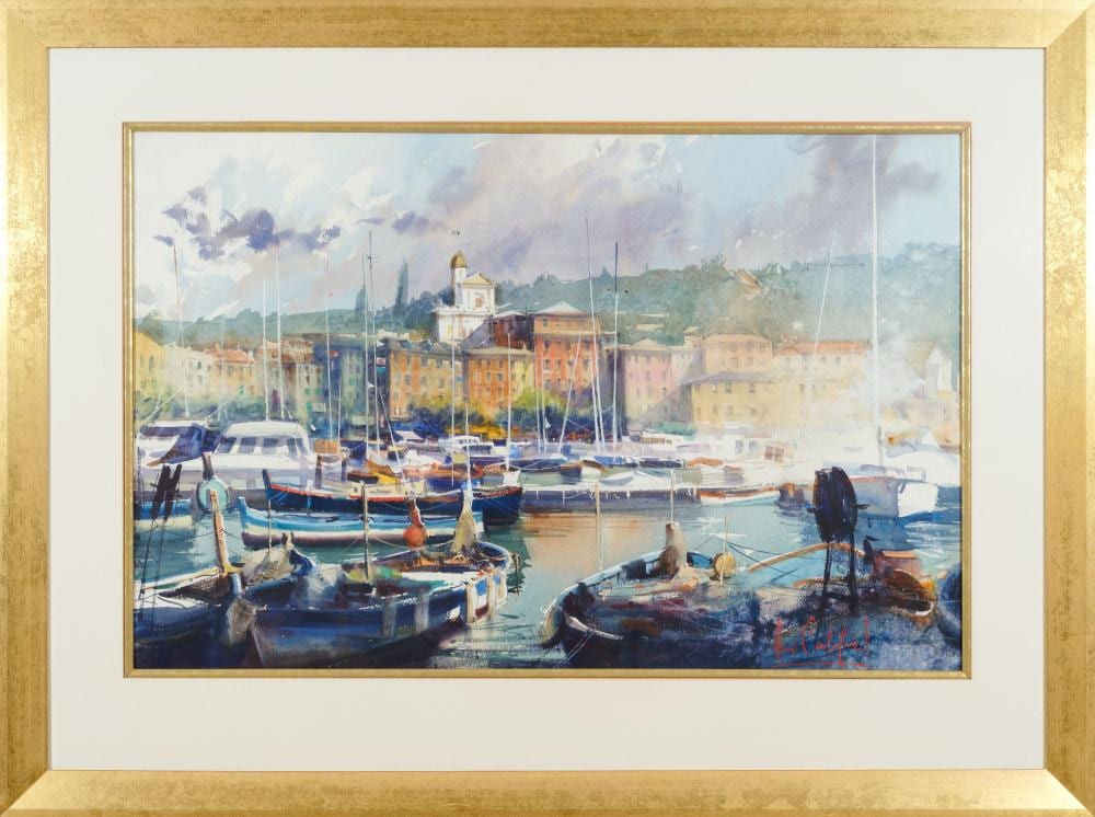 alvaro castagnet 1954 harbour watercolour 64x100cm · Lawsons · 2025-07-06 Alvaro Castagnet comparable auction result: alvaro castagnet 1954 harbour watercolour 64x100cm