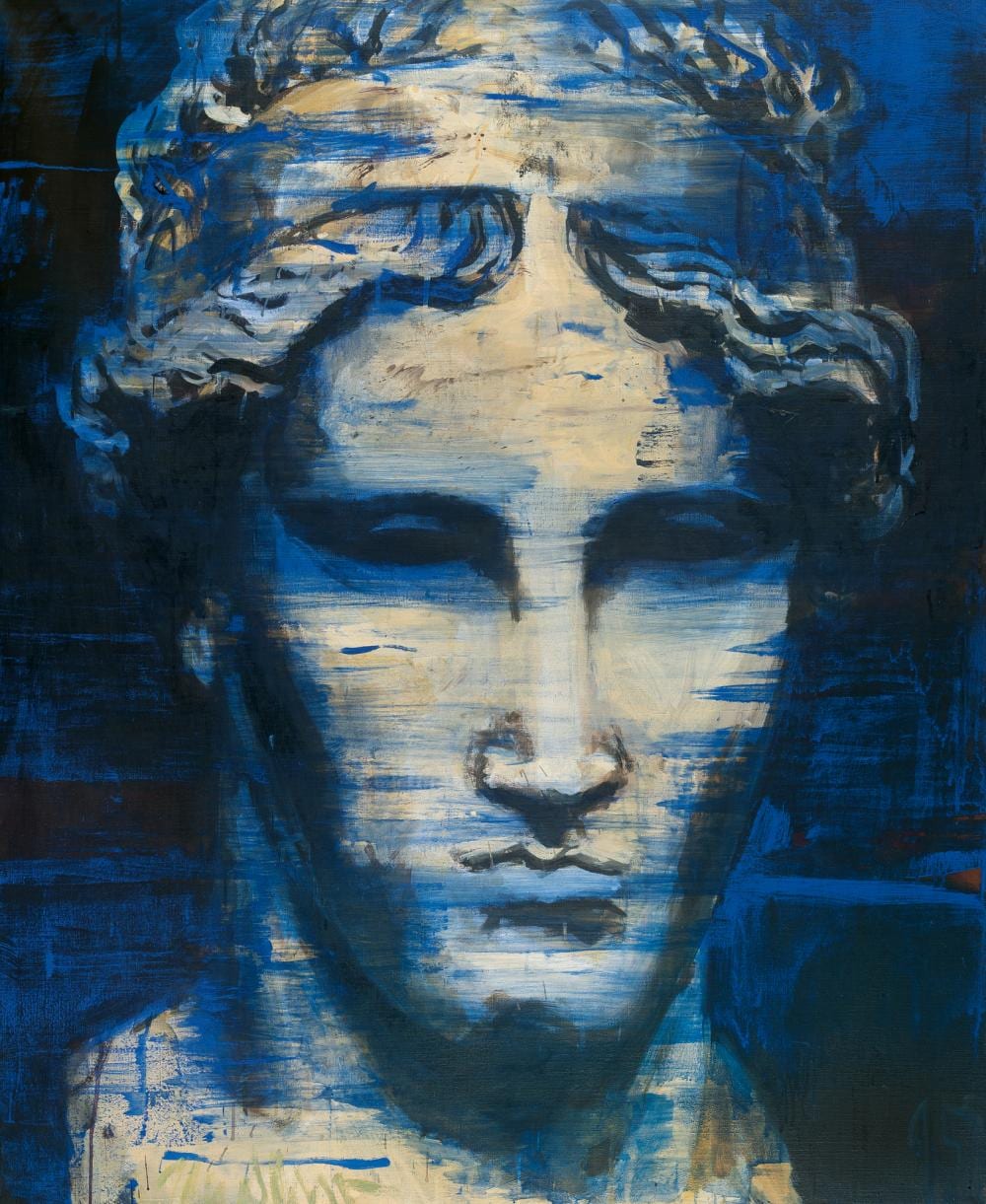 Heiner Meyer comparable auction result: heiner meyer 1953 bielefeld ohne titel kopf i