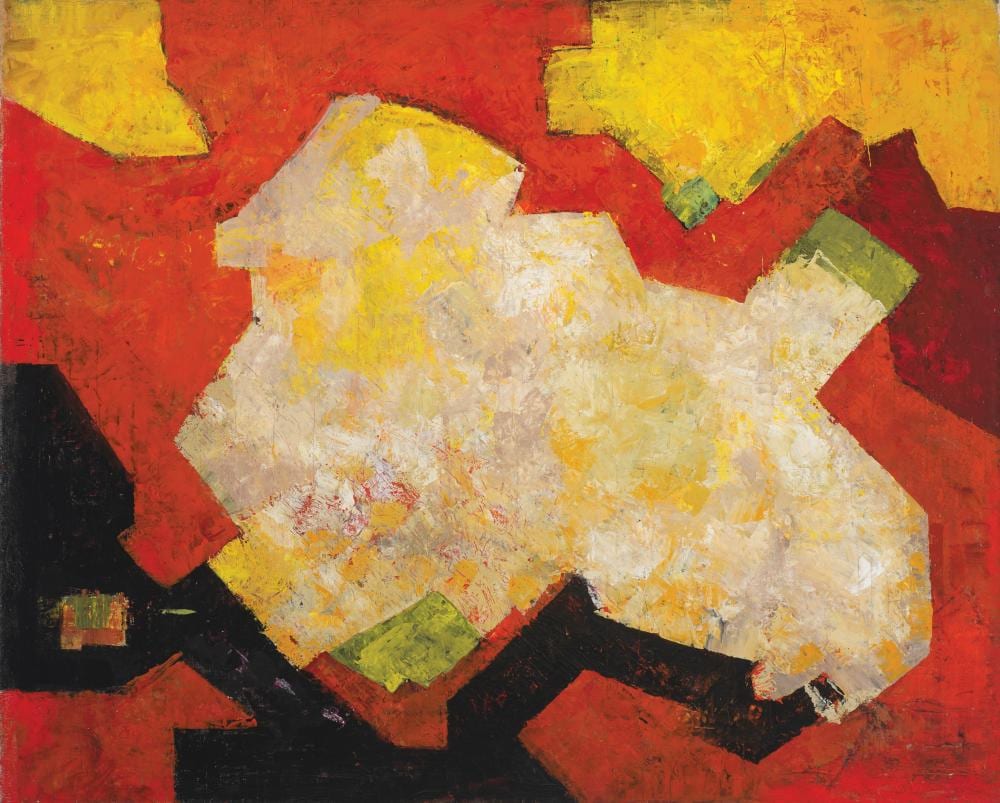 Joseph Lacasse comparable auction result: joseph lacasse 1894 1975 composition 1955