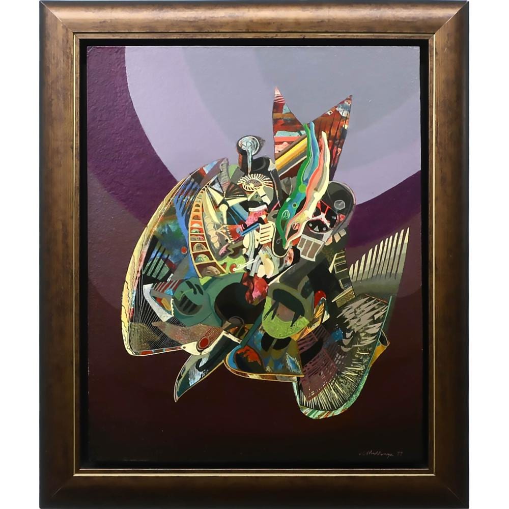 Jesus Carlos de Vilallonga comparable auction result: jesus carlos de vilallonga spanish canadian 1927 2018 a bird full of spirit
