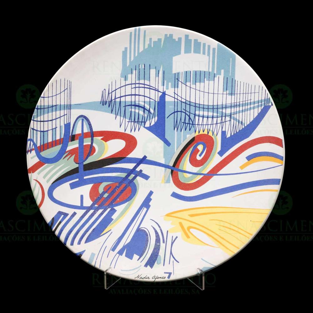 Nadir N. A. Rodrigues Afonso comparable auction result: nadir afonso 1920 2013 prato decorativo