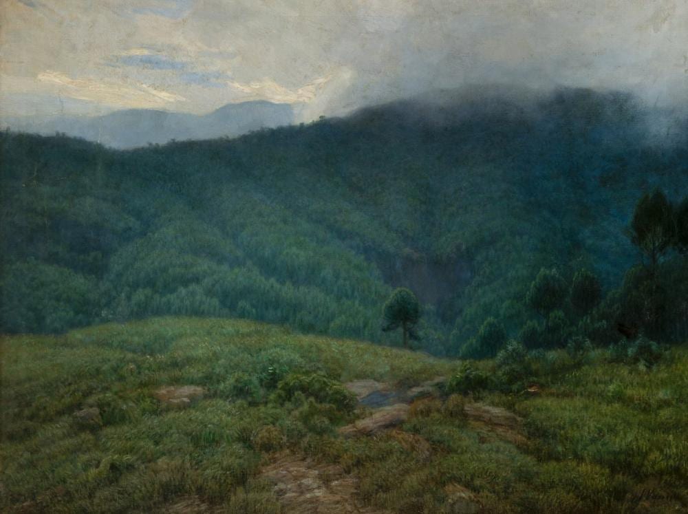 Joaquim Vancells comparable auction result: joaquim vancells barcelona 1866 1942 landscape oil on canvas signed in the lower right corner