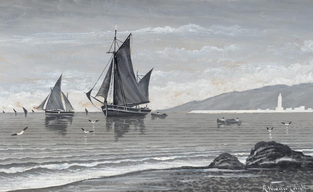 ricardo verdugo landi m laga 1871 madrid 1930 view of malaga oil on cardboard signed in the lower right corner · Setdart Auction House · 2025-07-16 Ricardo Verdugo Landi comparable auction result: ricardo verdugo landi m laga 1871 madrid 1930 view of malaga oil on cardboard signed in the lower right corner