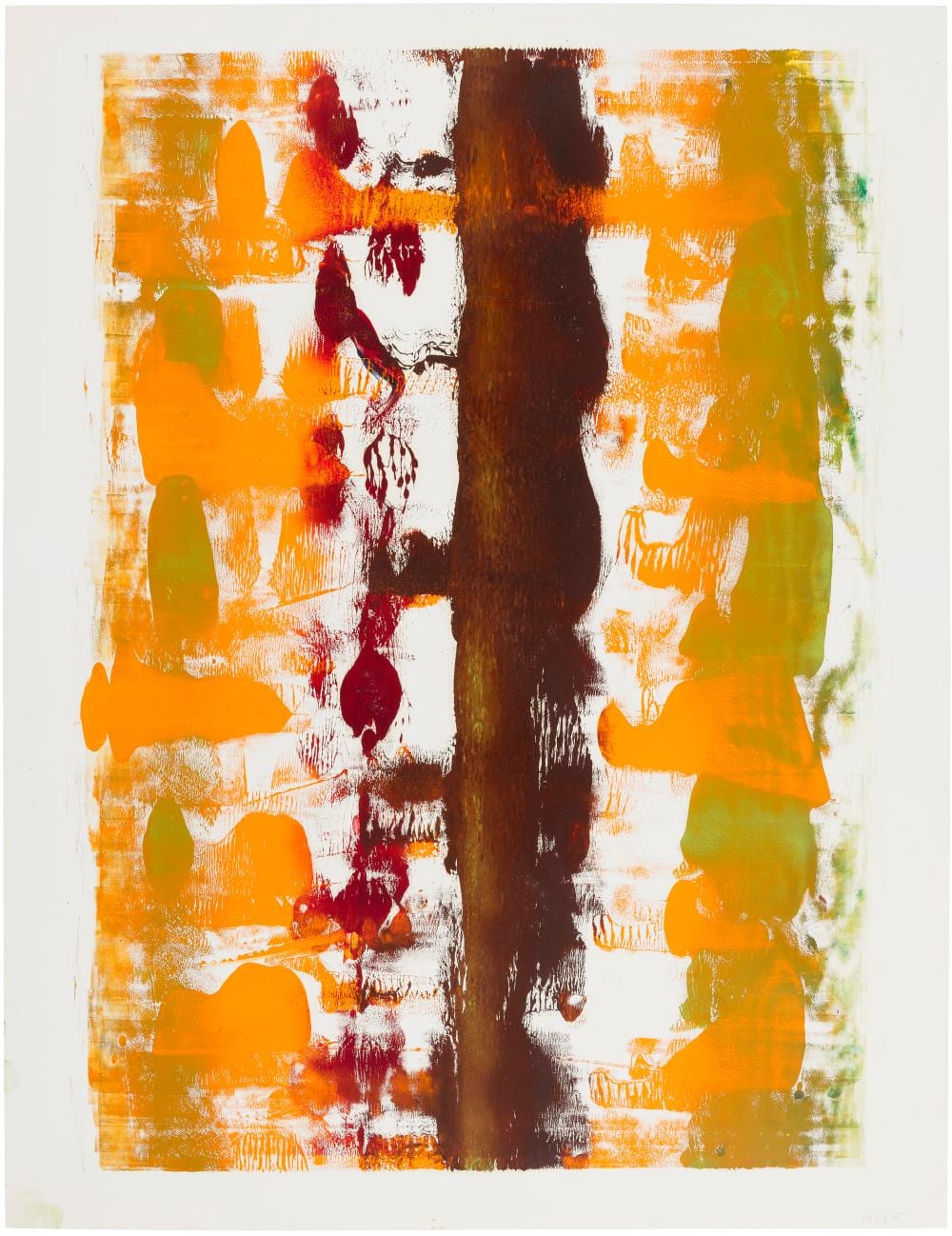 Jack Whitten comparable auction result: jack whitten 1939 2018 untitled oil and acrylic on glazed paperimage 2