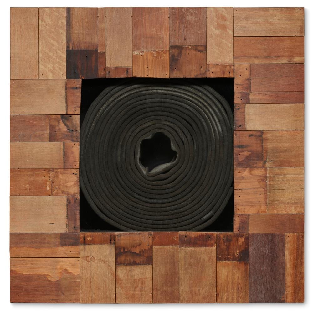 Theaster Gates comparable auction result: theaster gates b 1973 executive suite wood plexiglas and decommission