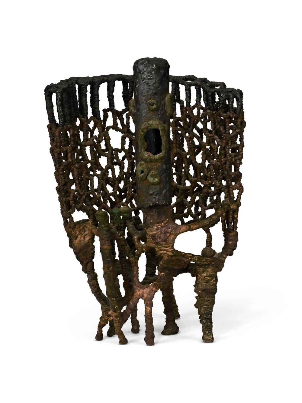 Ibram Lassaw comparable auction result: ibram lassaw 1913 2003 untitled painted bronze14 x 9 x 8 in 36 2