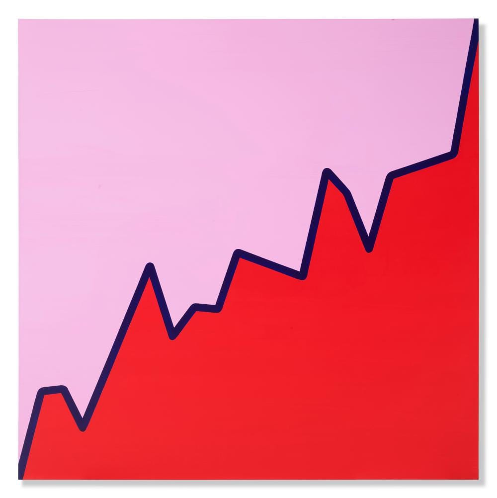 Claude Closky comparable auction result: claude closky b 1963 untitled rasi mi 27 01 03 12 02 03 acrylic on c