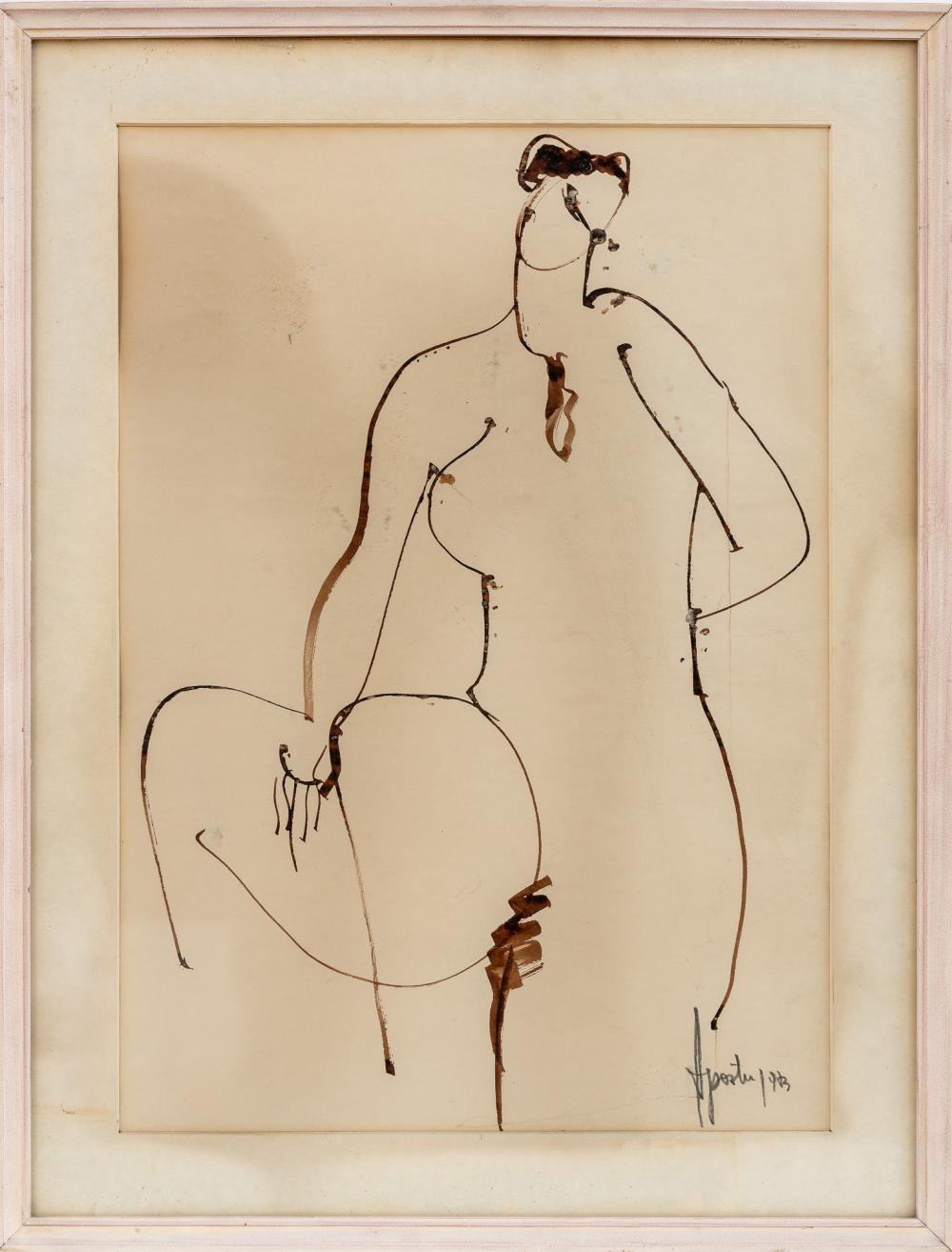 George Apostu comparable auction result: george apostu b 1934 d 1986 untitled