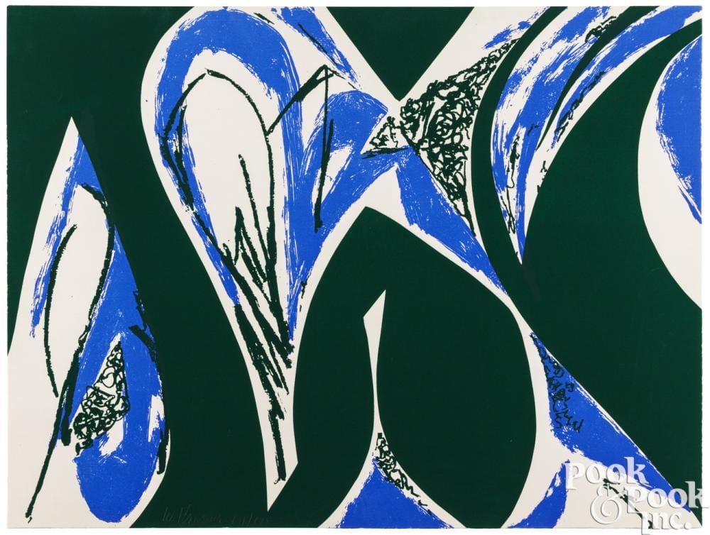 Lee Krasner comparable auction result: lee krasner free space