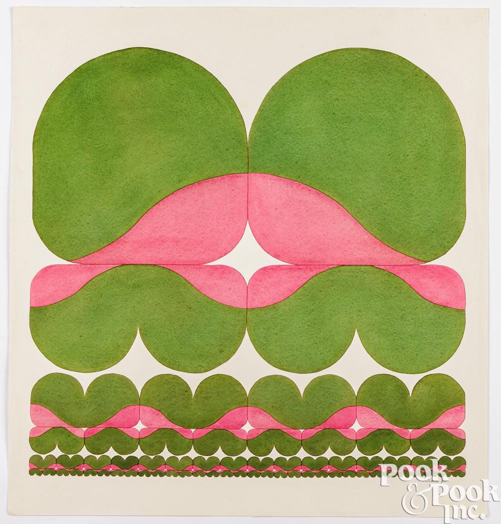 Ronald Abram comparable auction result: ronald abram watercolor