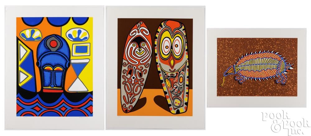 Douglas Mazonowicz comparable auction result: douglas mazonowicz serigraphs