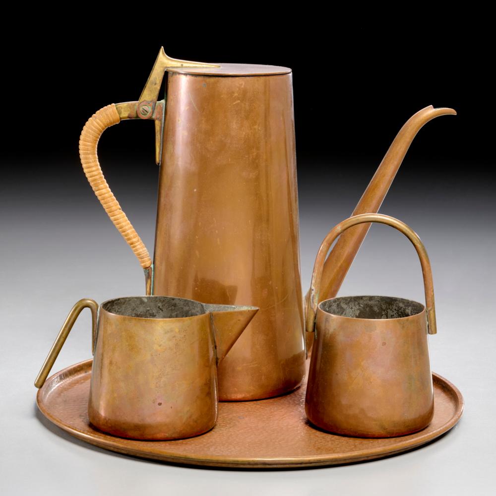 Carl Aubock comparable auction result: carl aubock coffee service