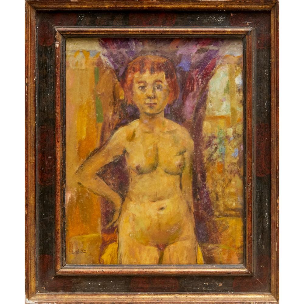 Alexander Dobkin comparable auction result: alexander dobkin oil on canvas