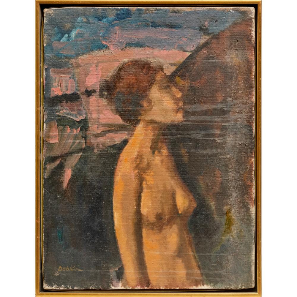 Alexander Dobkin comparable auction result: alexander dobkin oil on canvas