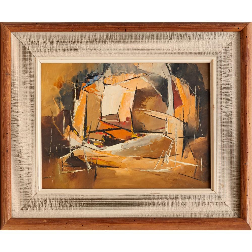Lewis Scott Croft comparable auction result: lewis scott croft oil on masonite