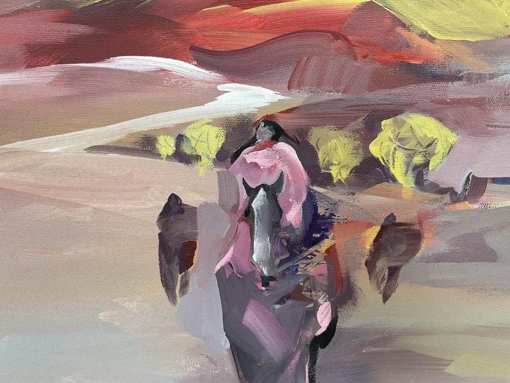 Veloy Joseph Vigil comparable auction result: veloy joseph vigil 1931 1997 oil on canvas