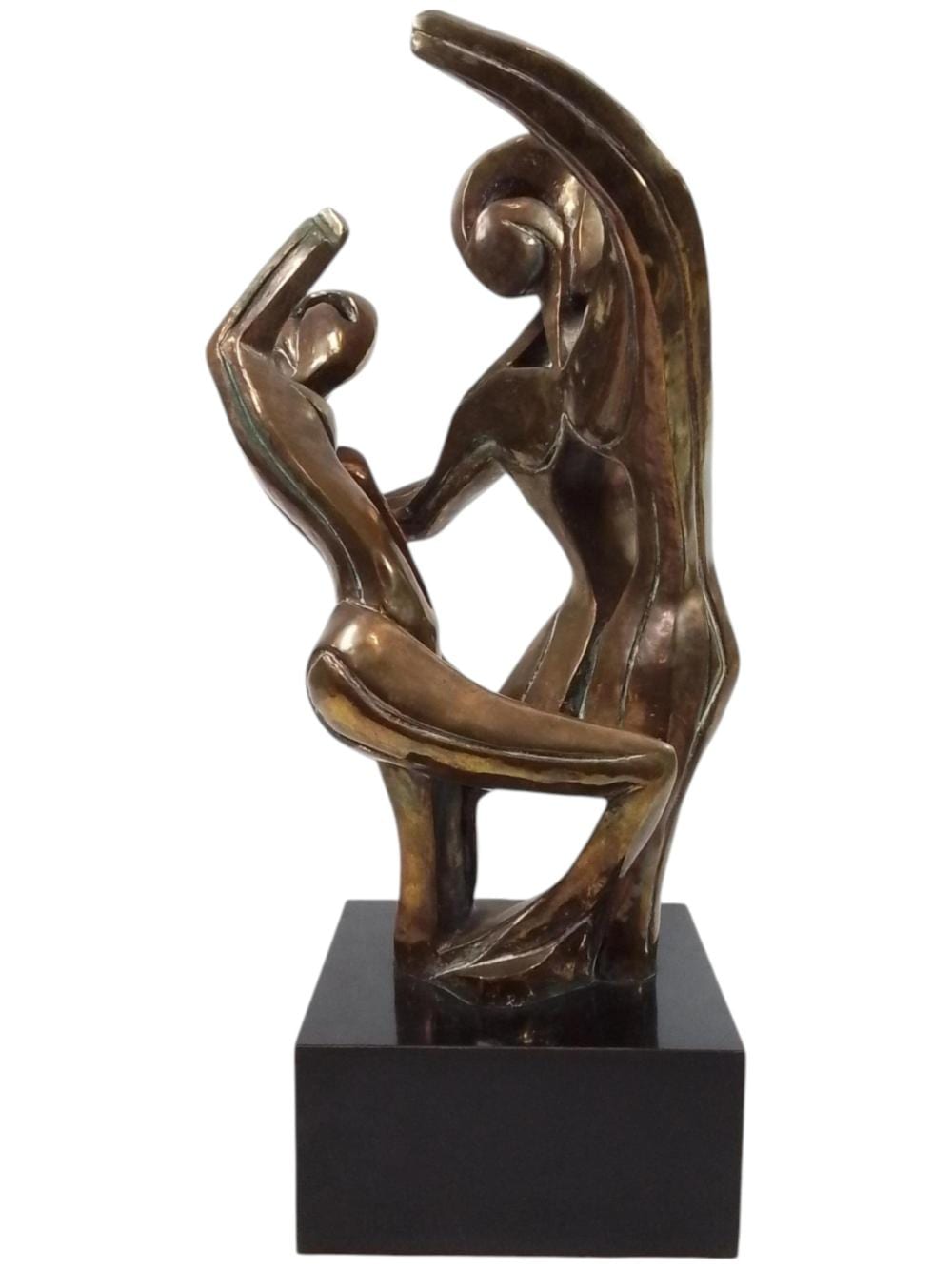Joseph Kurhajec comparable auction result: joseph kurhajec couple dancing bronze sculpture