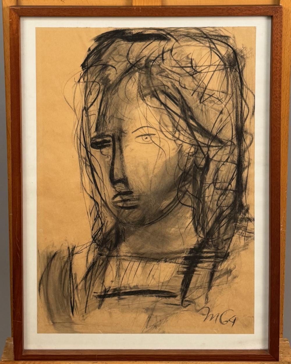 Markus Vallazza comparable auction result: markus vallazza 1936 gr den 2019 bozen mischtechnik m dchenportrait 1964 markus vallazza 1936 val gardena 2019 bolzano mixed media portrait of a girl 1964