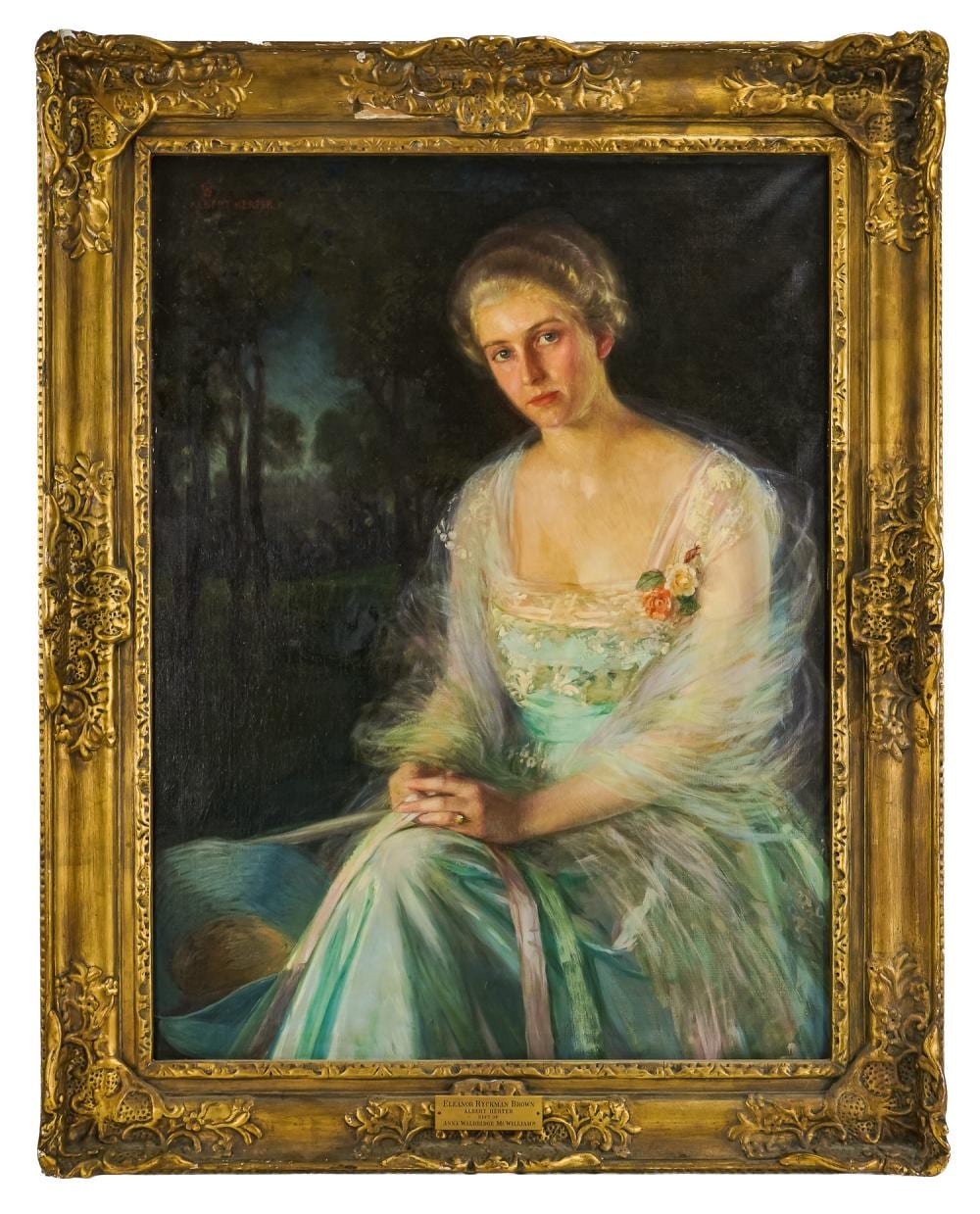 Albert Herter comparable auction result: albert herter ny 1871 1950 eleanor ryckman brown
