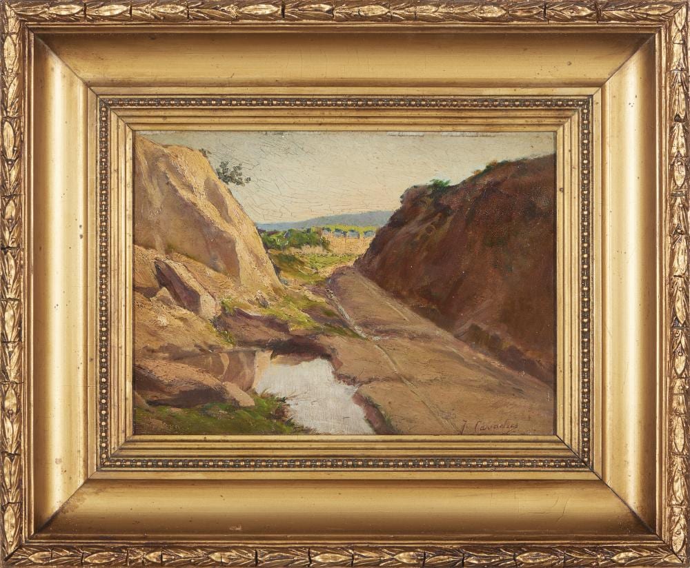 José Cavadas comparable auction result: jos cavadas 1881 1964 a landscape with path