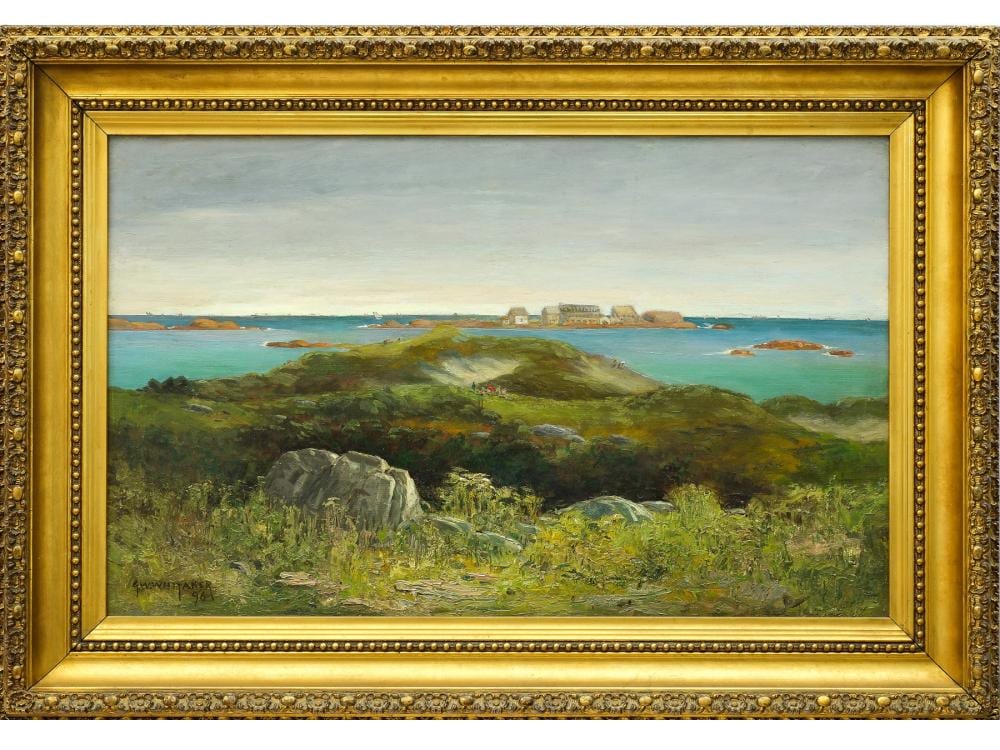 George William Whitaker comparable auction result: george william whitaker 1840 1916 oil on board