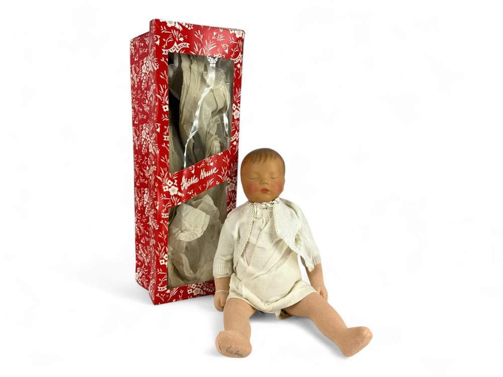 Käthe Kruse comparable auction result: 20 k the kruse du mein baby doll