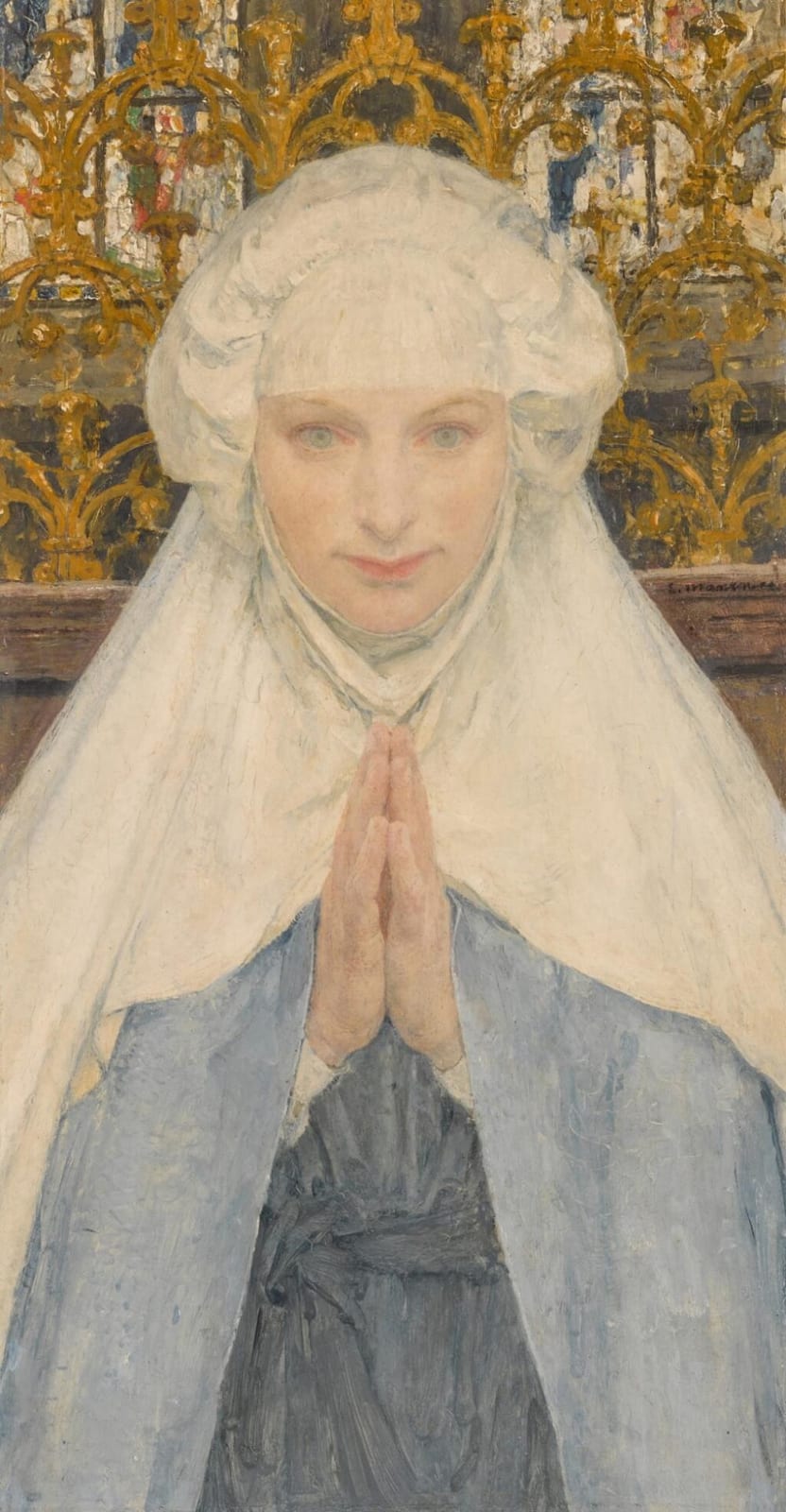 Edgard Maxence comparable auction result: the prayer