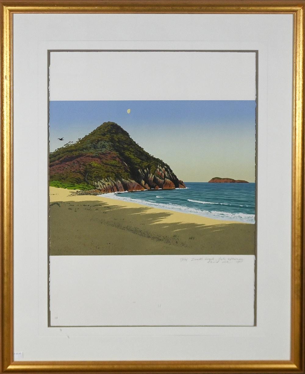 David Rose comparable auction result: david rose zenith beach late afternoon 1987