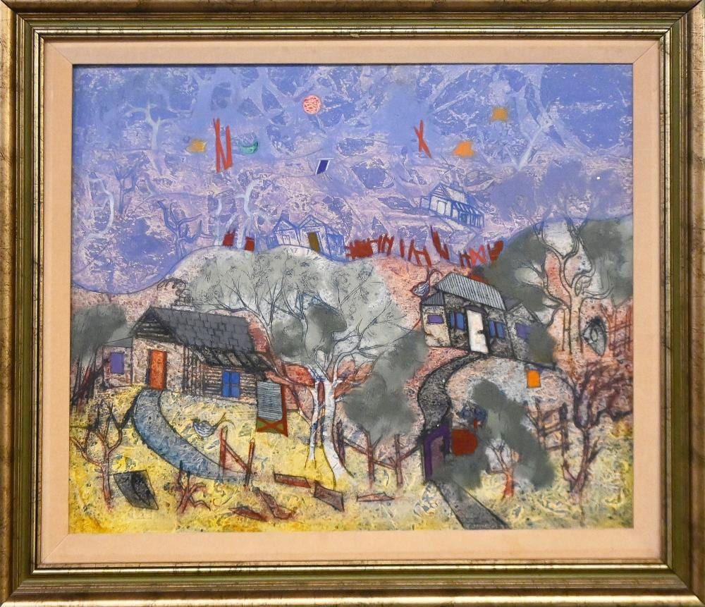 John Richard Cartwright comparable auction result: john richard cartwright house in the sky is the limit 1981