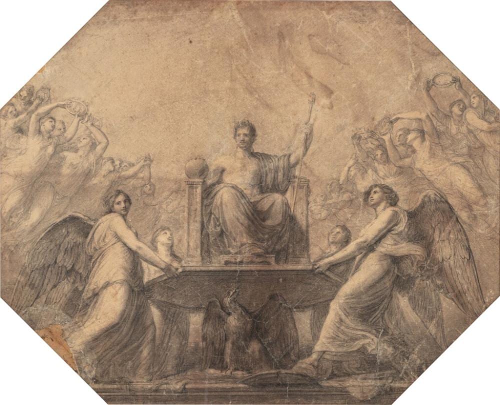 apoth ose de napol on en jupiter triomphateur · Sotheby's · 2025-06-25 Andrea (1754) Appiani comparable auction result: apoth ose de napol on en jupiter triomphateur