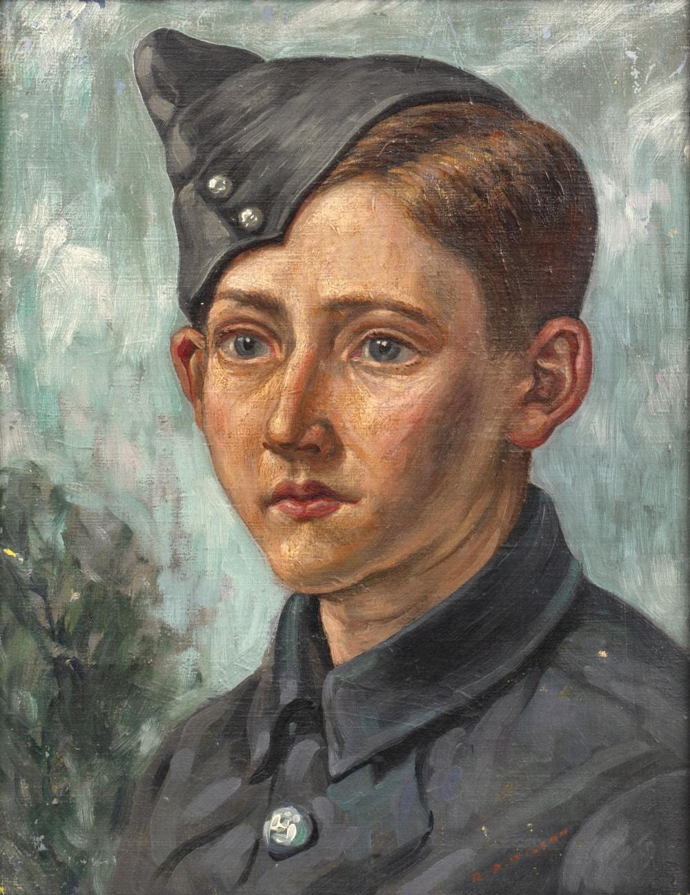 robert arthur wilson 1884 1979 a young airman signed oil on canvas 44 x 34cm and two further portraits of airmen by the same hand oil on canvas 3 · Mallams · 2025-07-09 Robert Arthur Wilson comparable auction result: robert arthur wilson 1884 1979 a young airman signed oil on canvas 44 x 34cm and two further portraits of airmen by the same hand oil on canvas 3