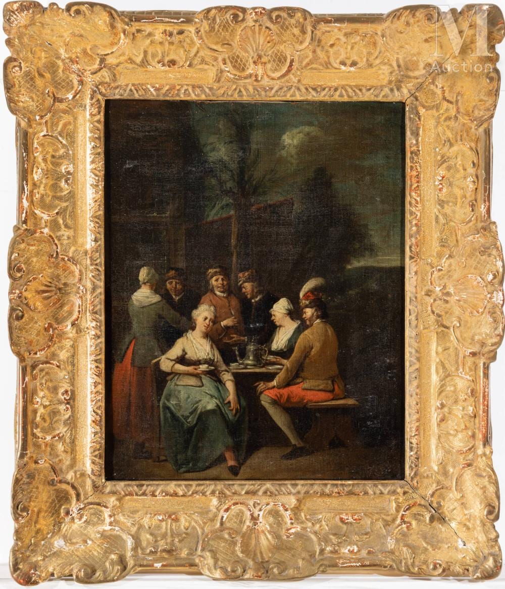 jan baptist lambrechts 1680 apr s 1731 l heure du th · Millon Riviera · 2025-07-10 Jan Baptist Lambrechts comparable auction result: jan baptist lambrechts 1680 apr s 1731 l heure du th